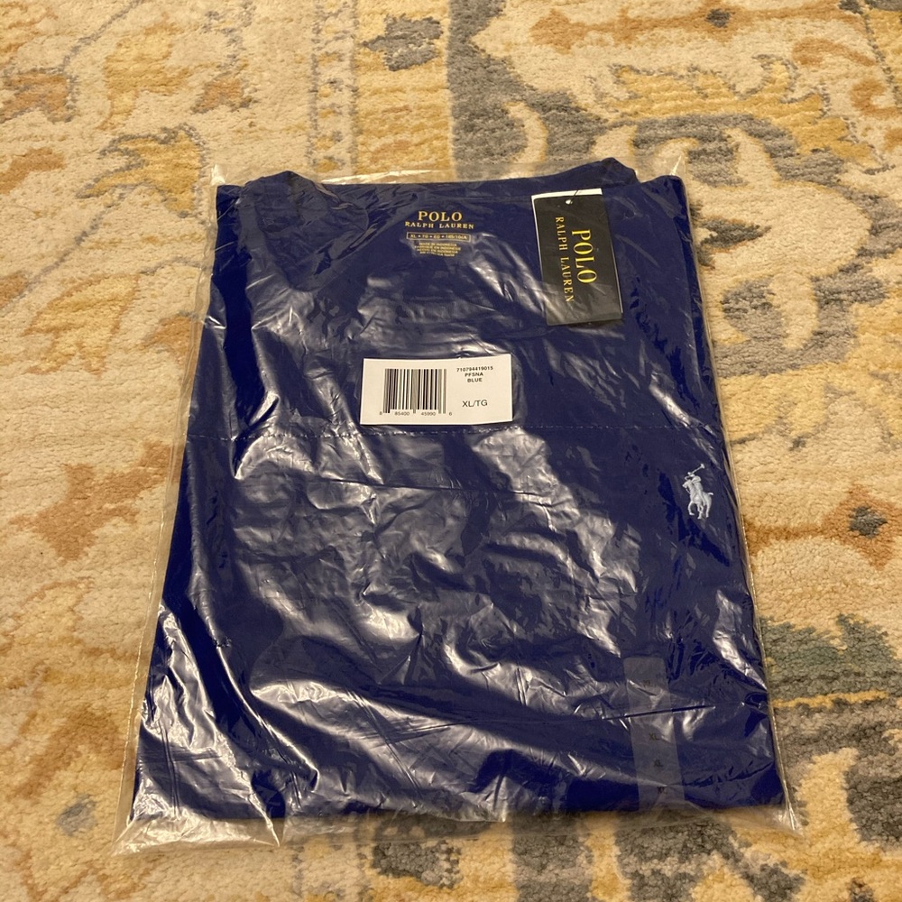 Polo Ralph Lauren Dark blue tee. XL NWT.